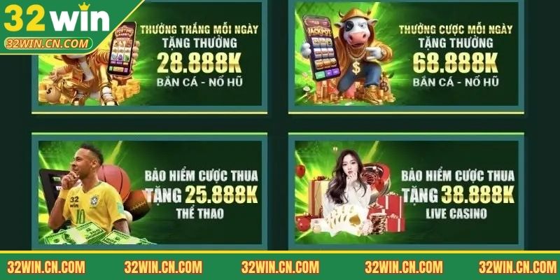 Khuyến mãi phong phú mỗi tuần